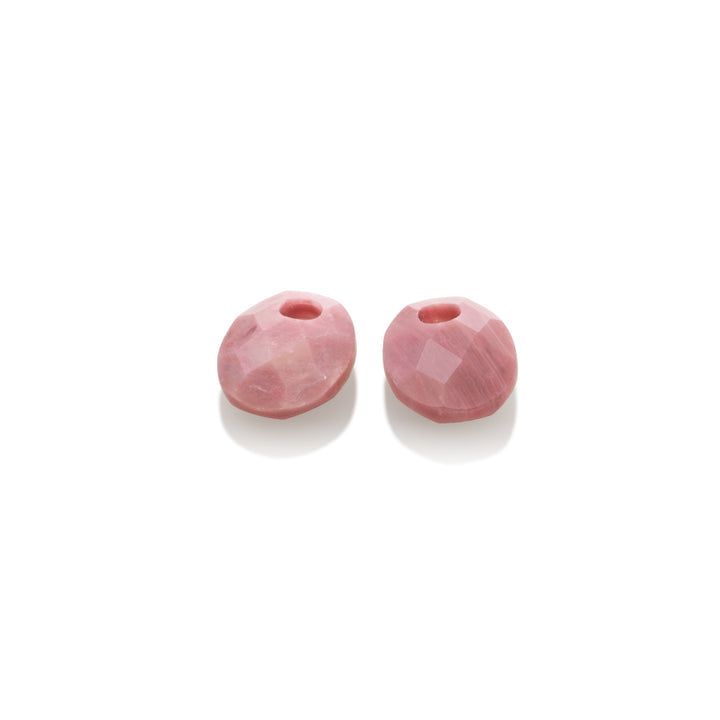 Pink Rhodonite Small Oval oorbel edelstenen