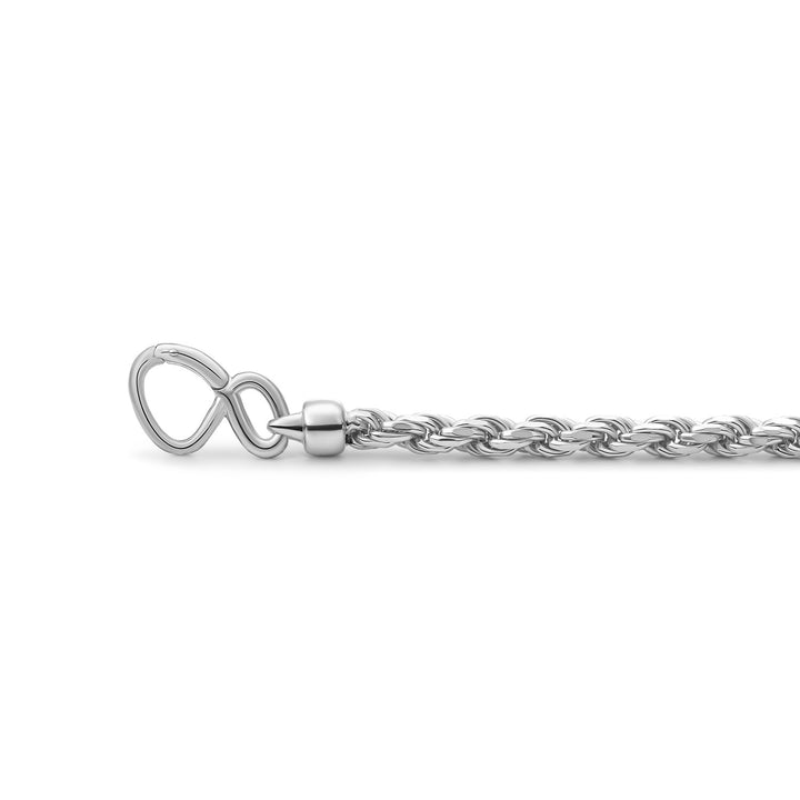 Rope Chain armband Zilver | SparkLinks